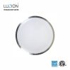 18 Watt 14-Inch Single Ring 3 CCT Dimmable LED Flush Mount Ceiling Light ETL Listed