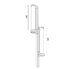 Flexible Lamp post LZJMLD-202