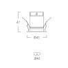 Cob Spot Light-LZXTE7640F