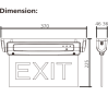 Emergency Exit Signs Light-LZ2912BC-1