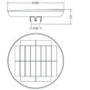 Star Ring Lamp pole-LZJMLD-606-B