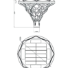 Flower Lamp pole-LZJMLD-707-B