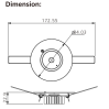 Emergency Down Light LZD185L-5