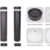 Valtero LED Bollard Light