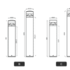 Valtero LED Bollard Light