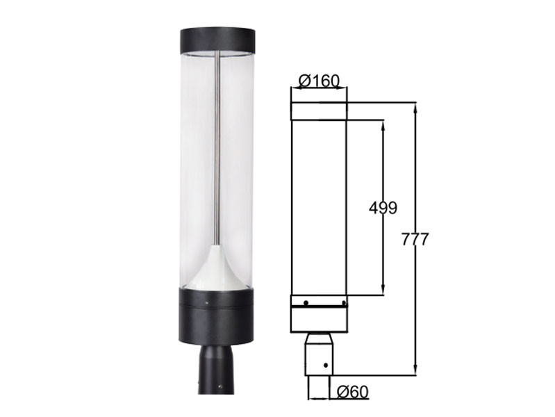 Lucero Lamp Post