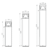 Alvento Bollard Light