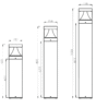 Arvento Bollard Light