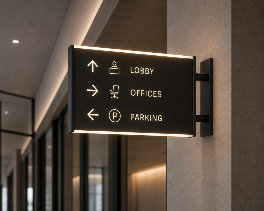 Double-Sided Blade Signage