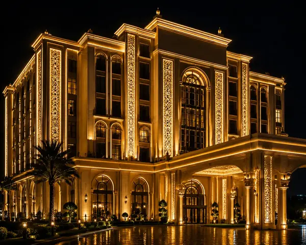 luxury-bungalow-night-architectural-lighting-uae.