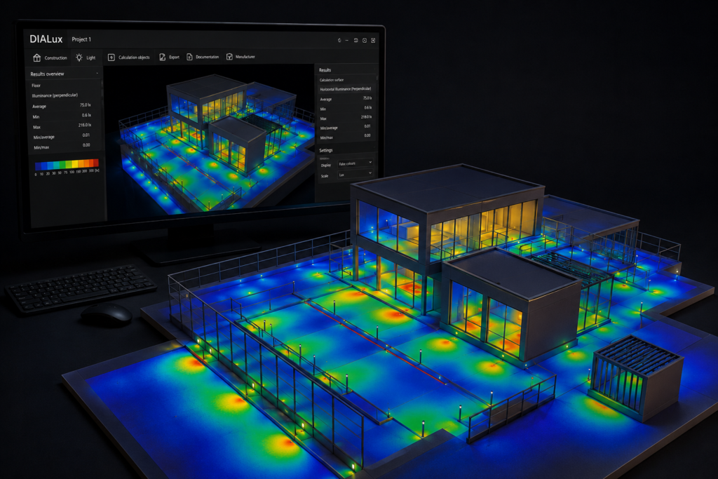 Indoor Lights Dialux Design Service