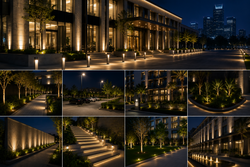 Outdoor Commercial Lights 