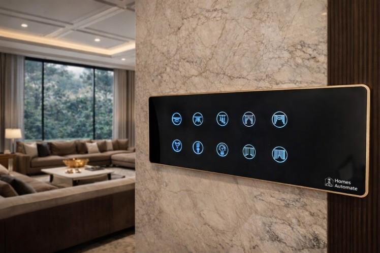 Smart residential lighting control system for luxury homes in UAE