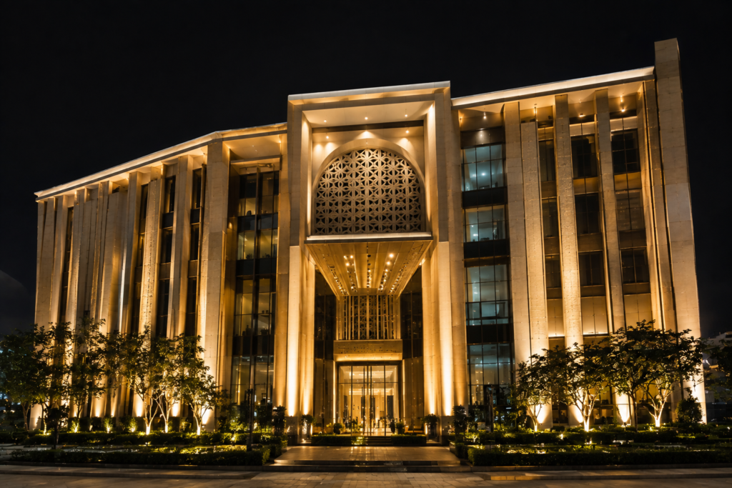 Facade Lighting Design in Chhattisgarh