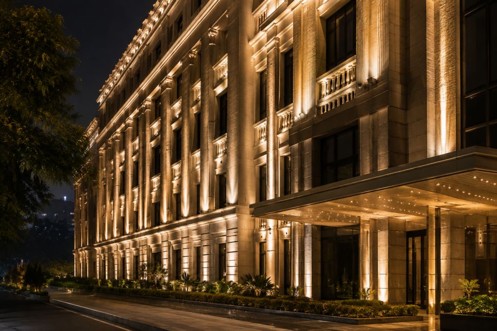 Facade Lighting Design in Delhi NCR