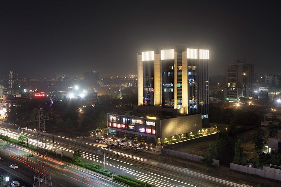 Facade Lighting Design in Gujarat