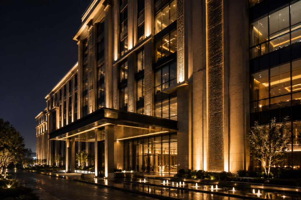 Facade Lighting Design in Jharkhand