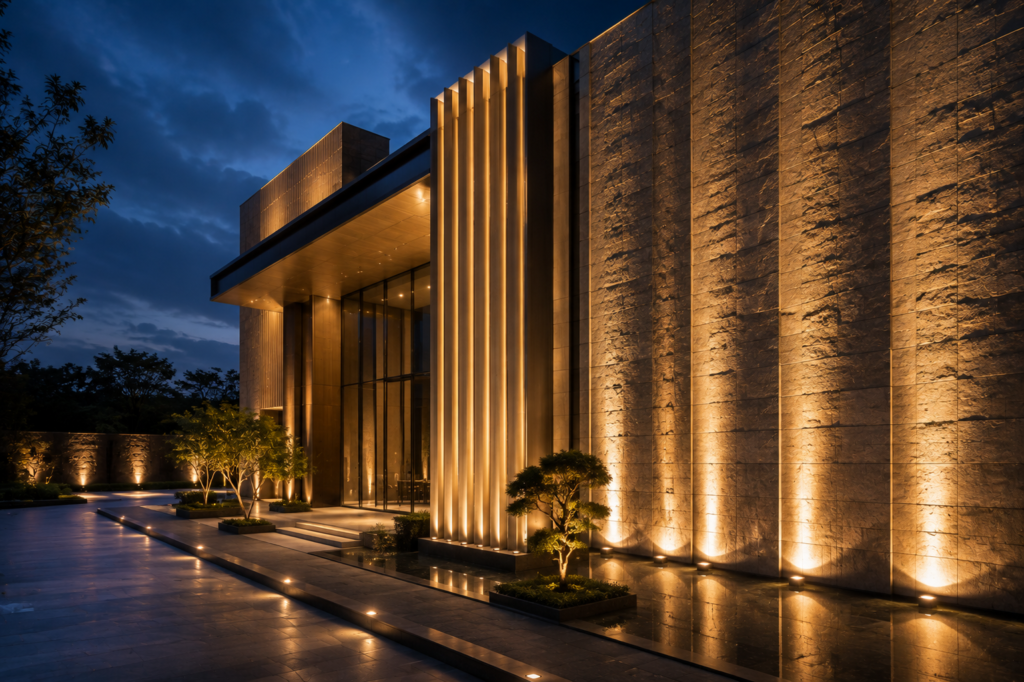 Facade Lighting Design in Telangana