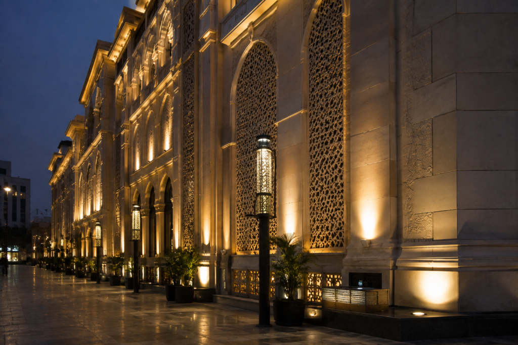 Facade Lighting Design in Uttar Pradesh