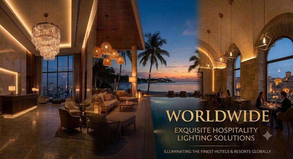 Hospitality Lighting Solutions Worldwide for Hotels, Resorts & Luxury Hospitality Projects