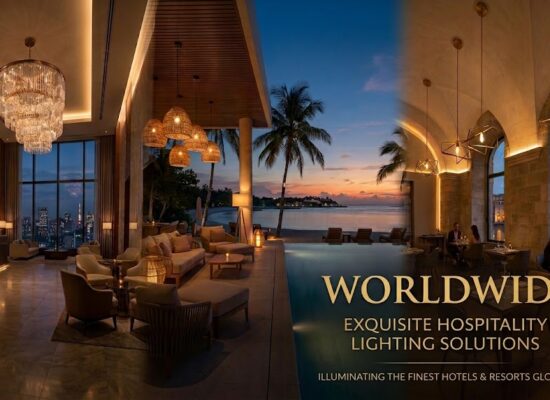Hospitality Lighting Solutions Worldwide for Hotels, Resorts & Luxury Hospitality Projects