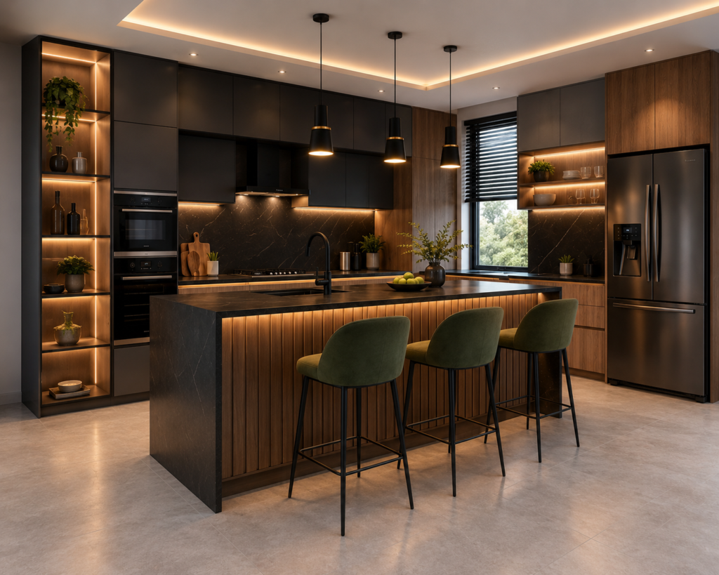 Luxury Kitchen Lighting Design