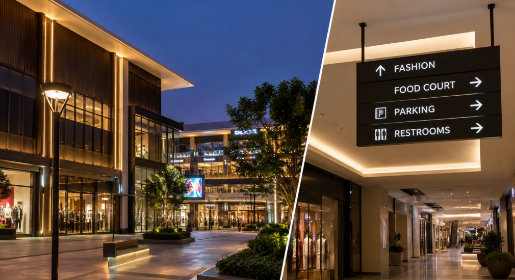 Mall Lighting & Signage Solutions