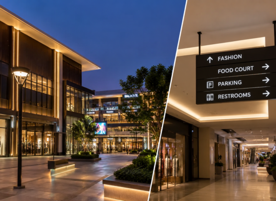 Mall Lighting & Signage Solutions