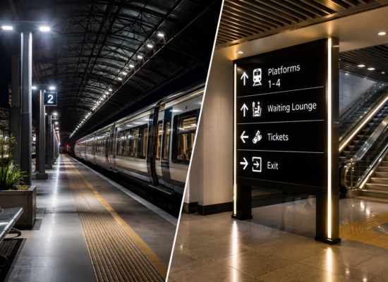 Railway Lighting & Signage Solutions