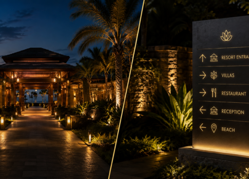 Resort Lighting & Signage Solutions