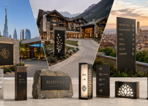Resort Signage Solutions for Luxury Hospitality & Architectural Projects
