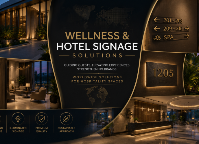 Global Architectural Signage for Hotels, Resorts & Wellness Destinations