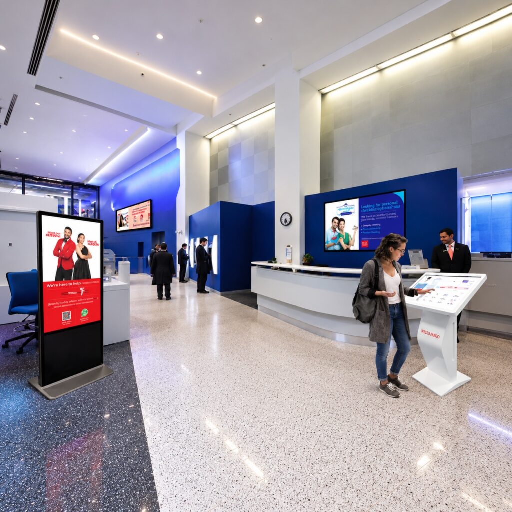 Corporate office signage