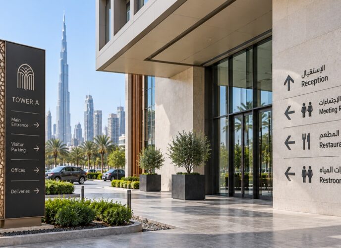 Custom Signage for UAE Projects: Design, Materials and Applications