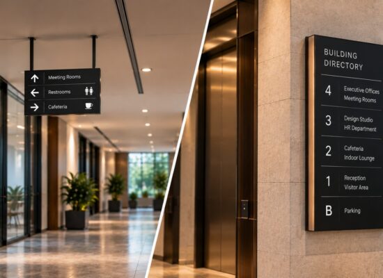 Directional vs Directory Signage: Key Differences, Uses and Design Tips
